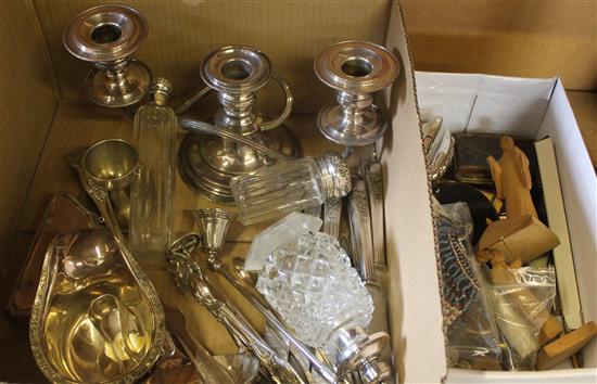 Silver plated ware & collectables